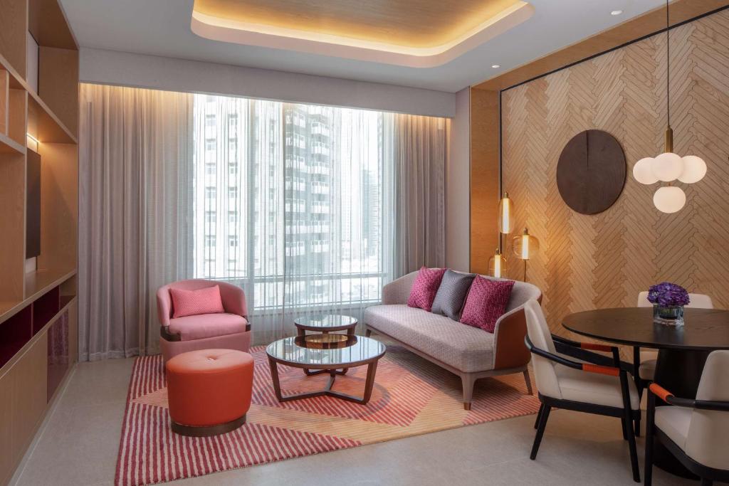Część wypoczynkowa w obiekcie Andaz Doha, by Hyatt