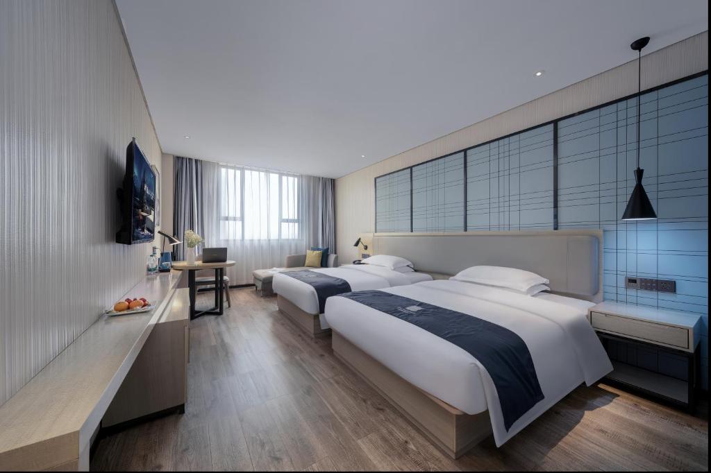 Echarm International Hotel Pazhou Convention and Exhibition Center Nanzhou Subway Metro Branch - Free Shuttle Bus to Canton Fair Complex During Canton Fair Period - Habitación Gemela De Lujo