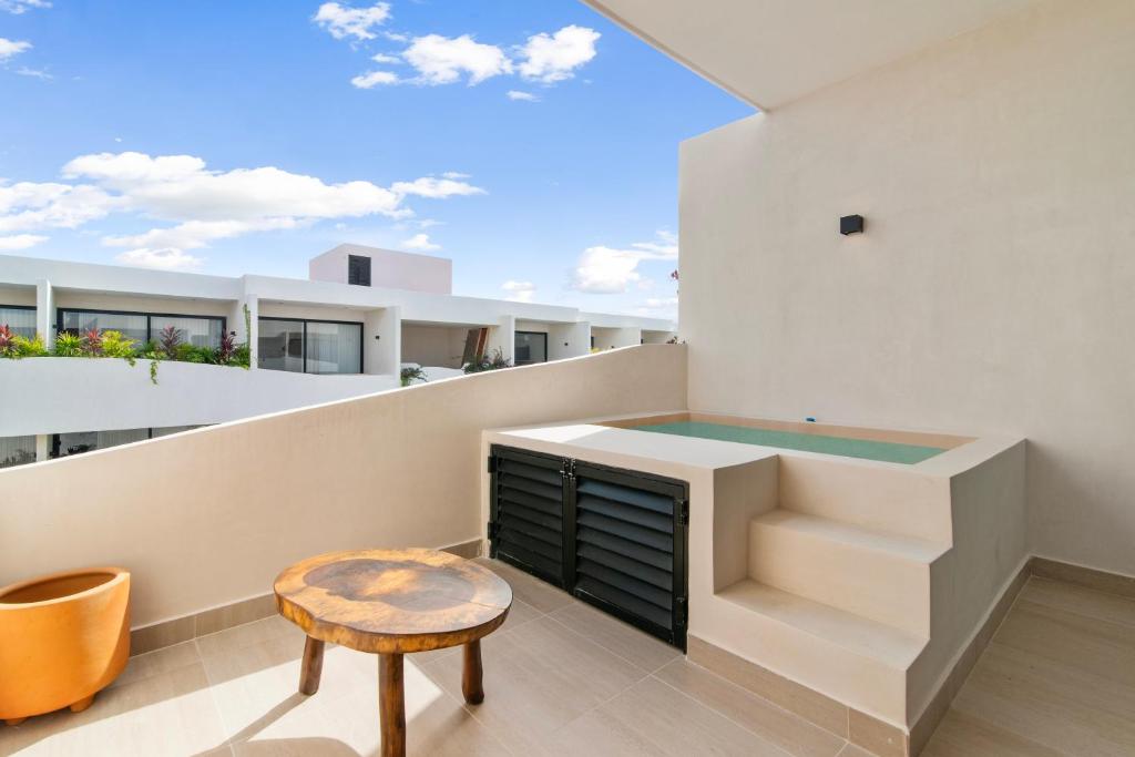 Balcone o terrazza di Guest INN Home - Elements Suites