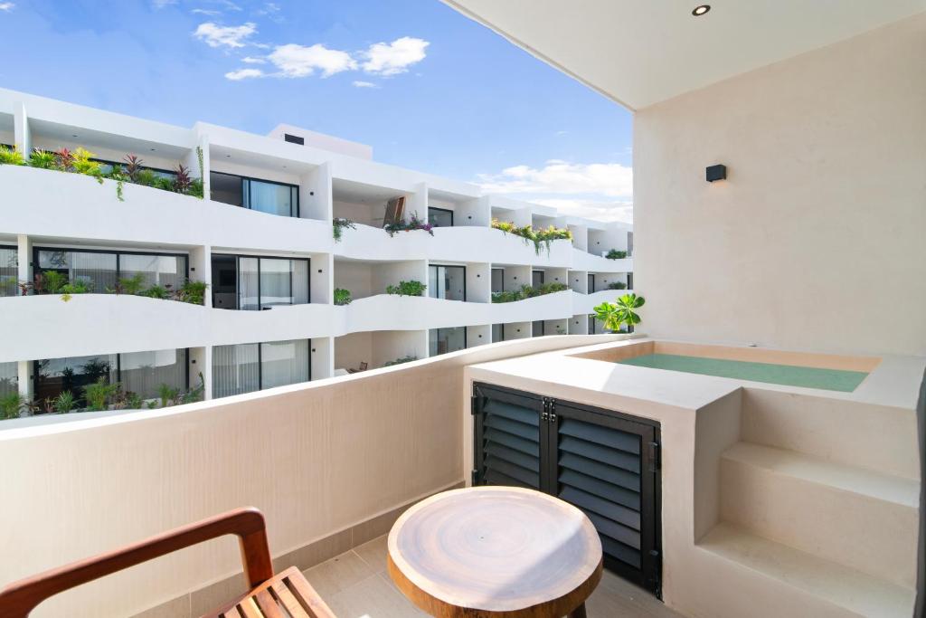 Balcone o terrazza di Guest INN Home - Elements Suites