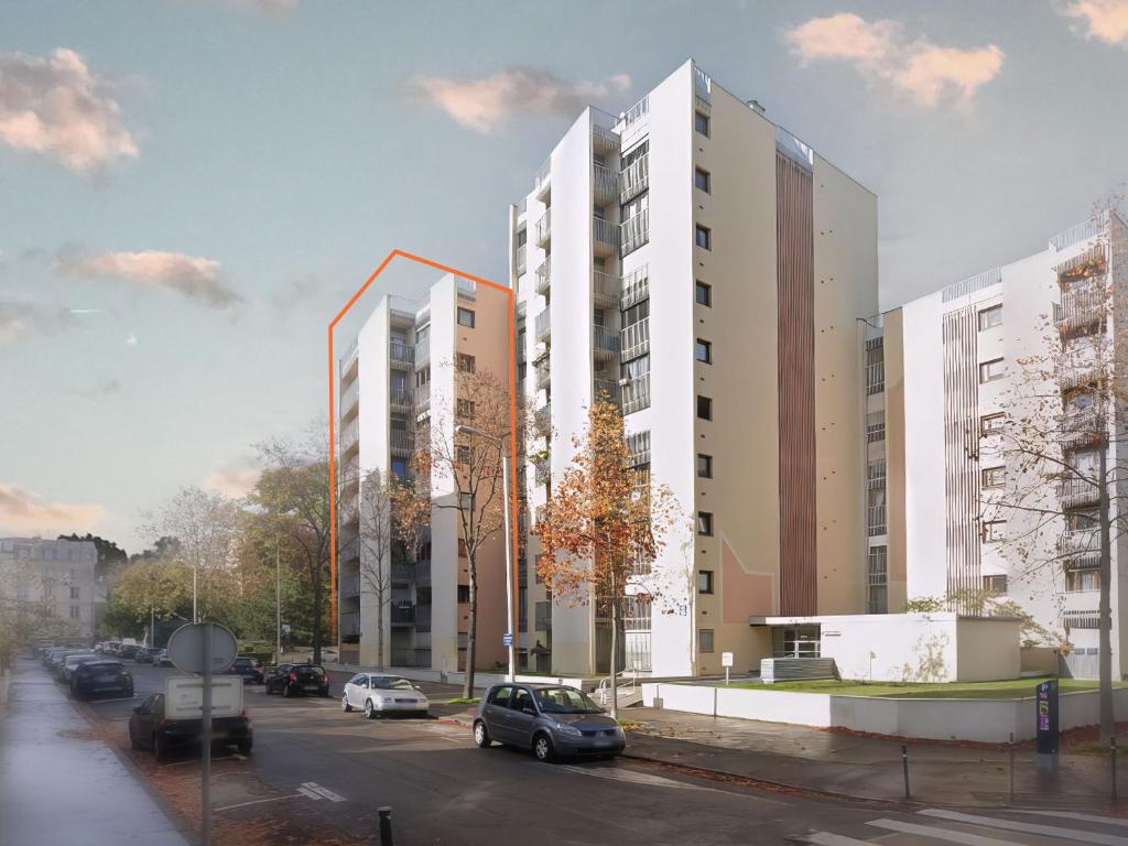 Budynek, w którym mieści się apartament