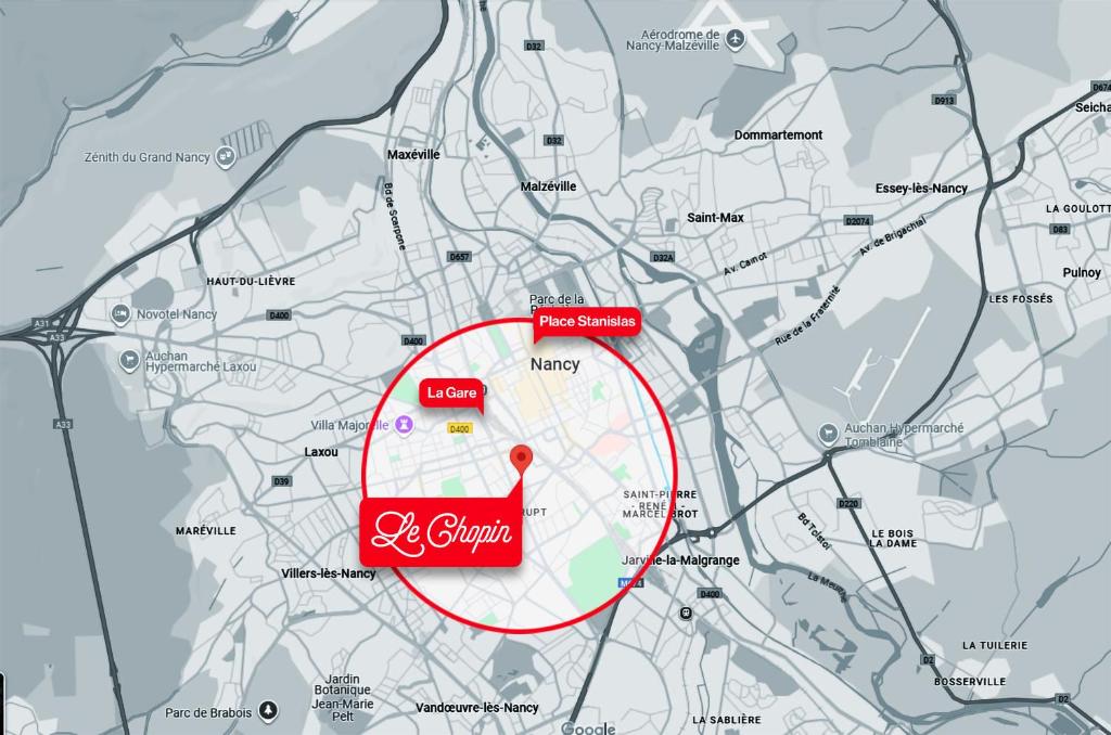 Zdjęcie z galerii obiektu Appartement Chopin au coeur de Nancy w Nancy