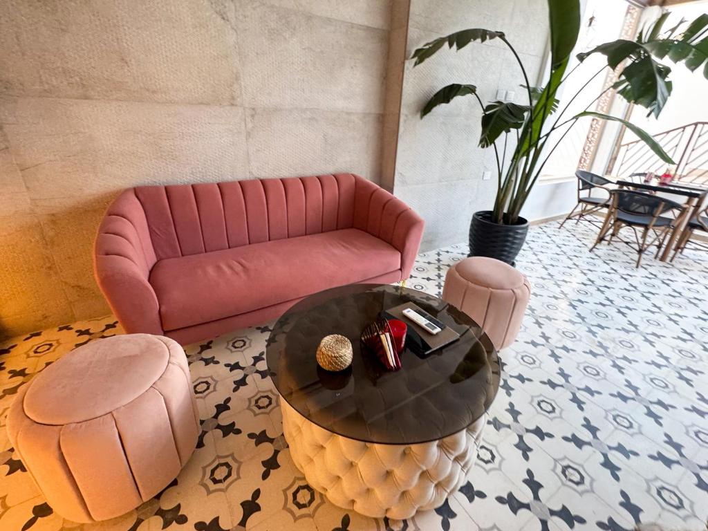 Posezení v ubytování Arаbian Suites by Imperial