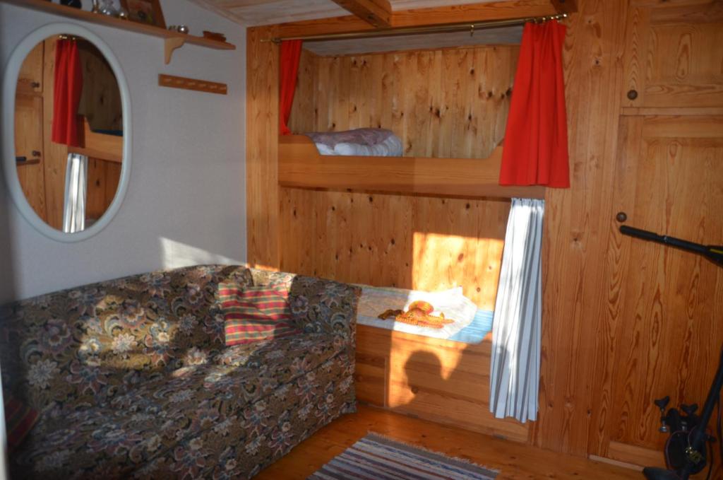 Postel nebo postele na pokoji v ubytování Grinderum