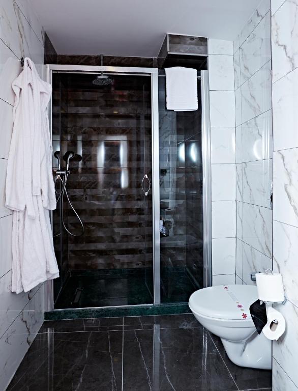 Koupelna v ubytování Ilkbal Deluxe Hotel &Spa Istanbul