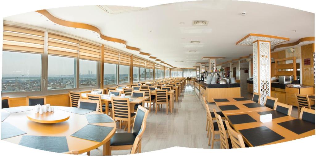 Restaurace v ubytování Ilkbal Deluxe Hotel &Spa Istanbul
