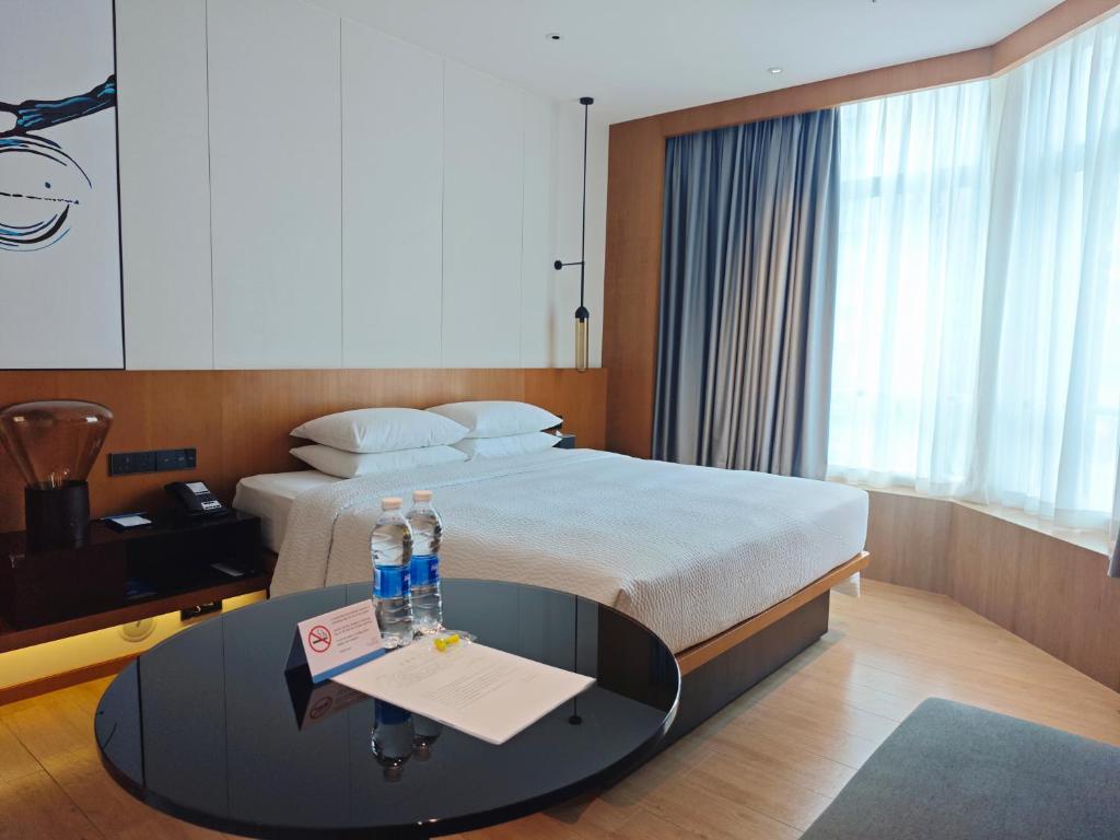 Postel nebo postele na pokoji v ubytování Fairfield by Marriott Foshan Nanhai