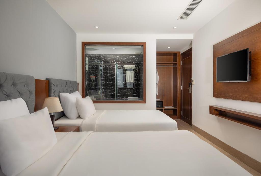 Phòng Deluxe 2 Giường Đơn