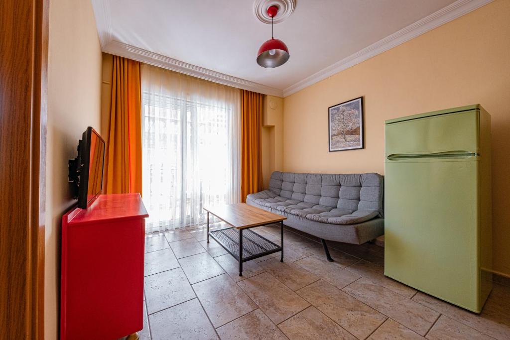 Posezení v ubytování Ten Apart Hotel