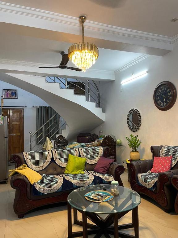Posezení v ubytování Bliss-family Homestay
