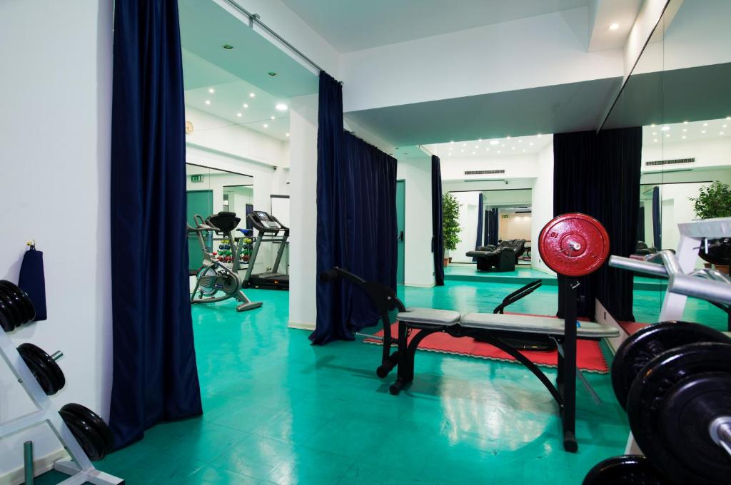 Centrum fitness w obiekcie Hotel Mec