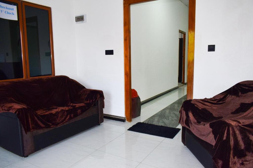 Posezení v ubytování SSS HOTEL