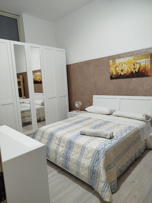 Postel nebo postele na pokoji v ubytování Casa Francy a 5min da Marzamemi