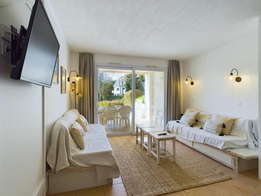 450m de la plage, appartement en résidence pour 4