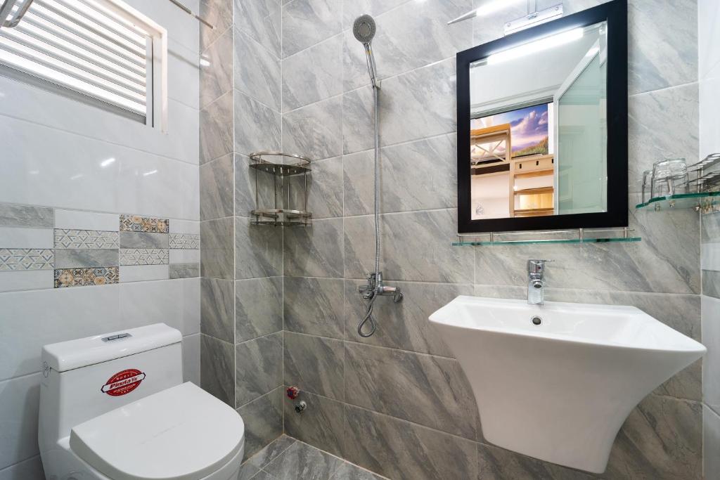 Koupelna v ubytování Kiba Primestay Duplex Studio