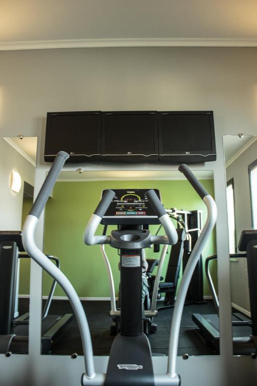 Centrum fitness w obiekcie UNA HOTELS Occhiobello