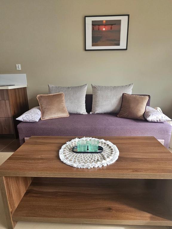 Posedenie v ubytovaní Apartament Perła A20 nad jeziorem Pluszne