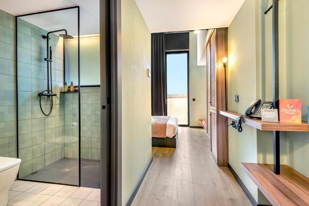 Kúpeľňa v ubytovaní Hotel Orangine