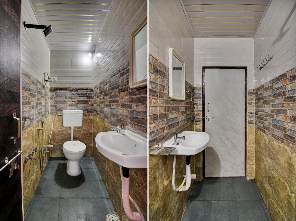 Koupelna v ubytování SPOT ON Hotel BRC Inn