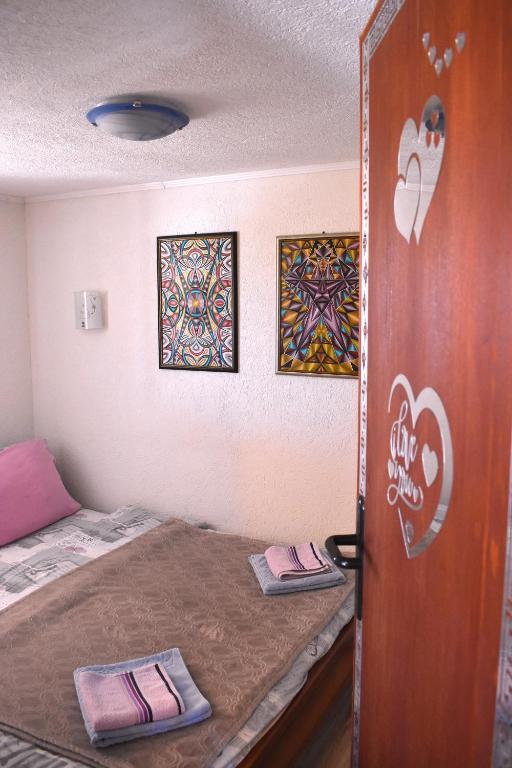 Postel nebo postele na pokoji v ubytování Šepić Accommodation