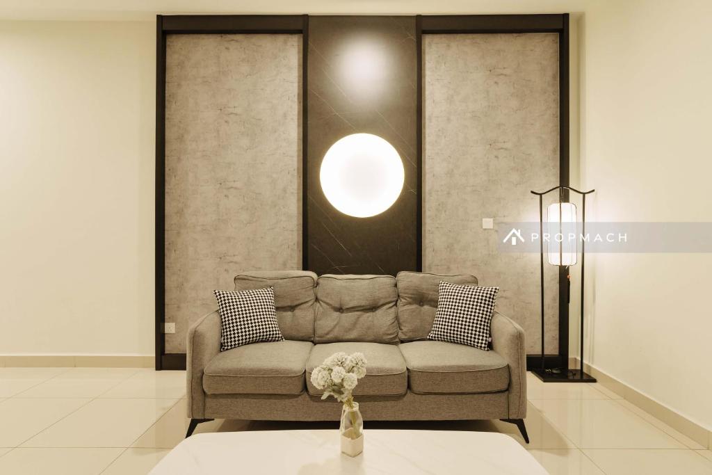 Posezení v ubytování The Apple Melaka by Urban Luxe Suites