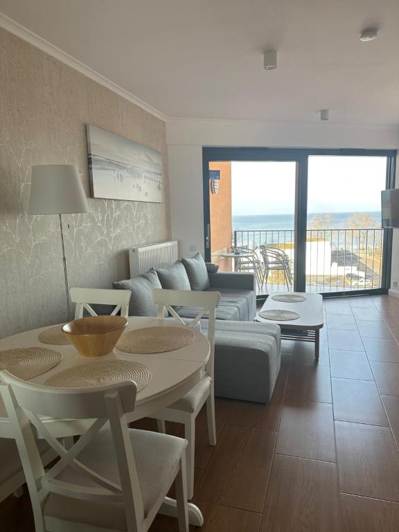Posezení v ubytování Apartament Sova