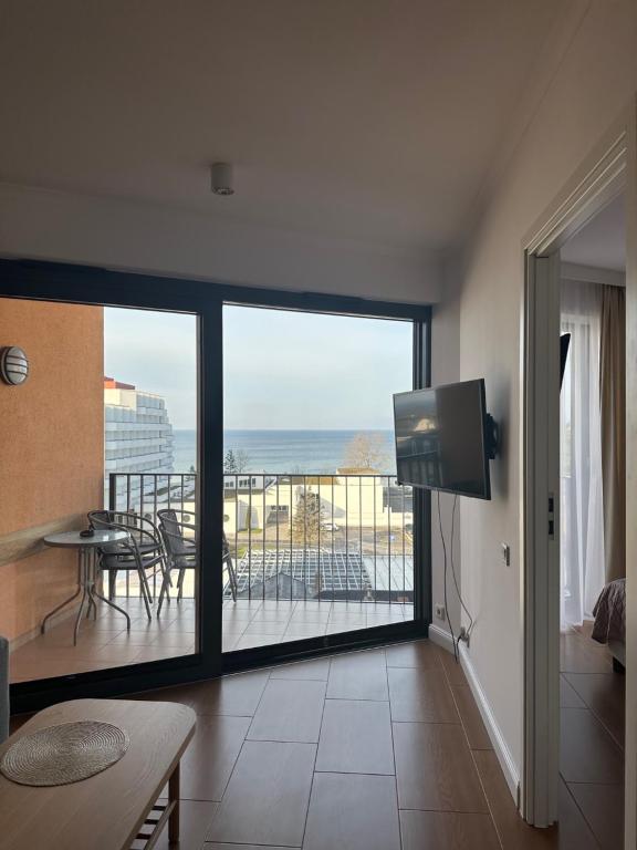 Nespecifikovaný výhled na moře nebo výhled na moře při pohledu z apartmánu
