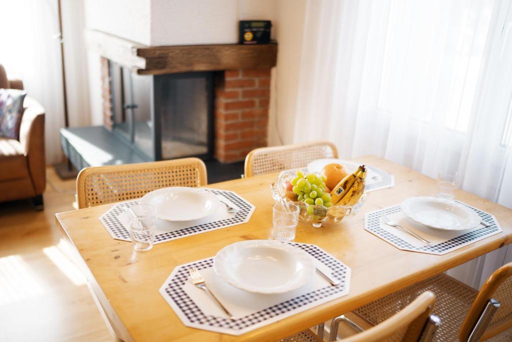 Posezení v ubytování Apartment Bischofberger D22
