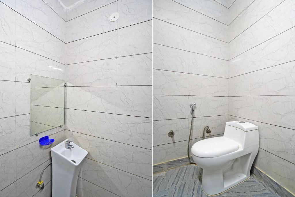 Koupelna v ubytování TWAMEV RESIDENCY