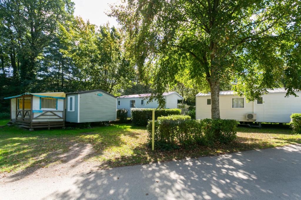 Zahrada ubytování Camping Paradis Le Giessen