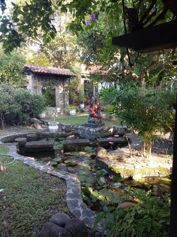 Zahrada ubytování Adams homestay