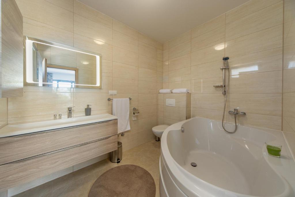Kúpeľňa v ubytovaní Villa Neptune
