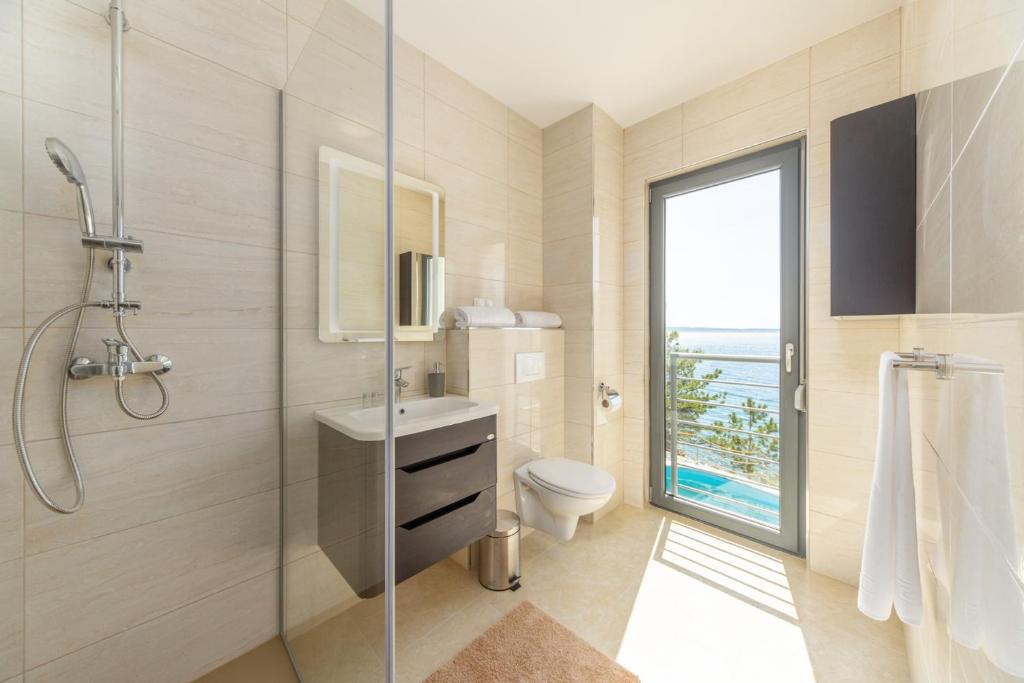 Kúpeľňa v ubytovaní Villa Neptune