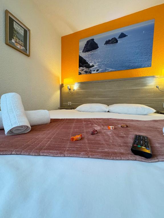 Couett'Hôtel Brest Port de plaisance, Les pieds dans l'eau - Chambre Triple Standarde