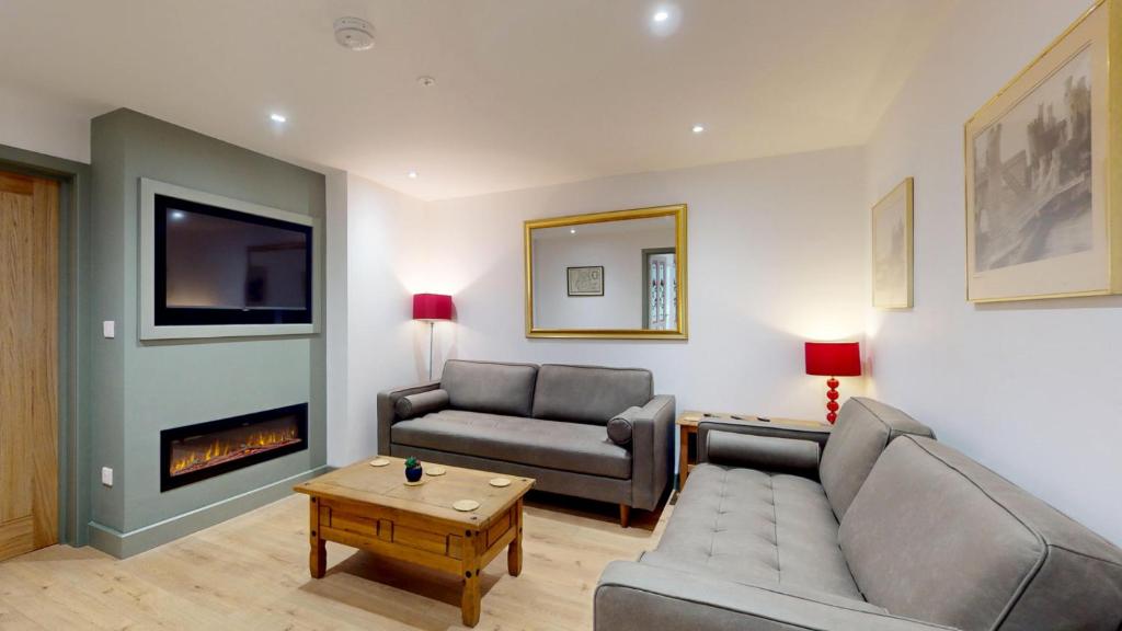 Posezení v ubytování Dolphin House