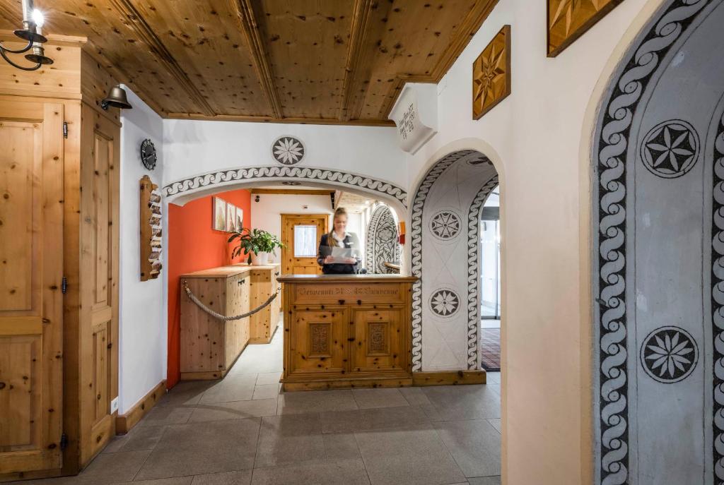Vstupní hala nebo recepce v ubytování Hotel Stern Chur