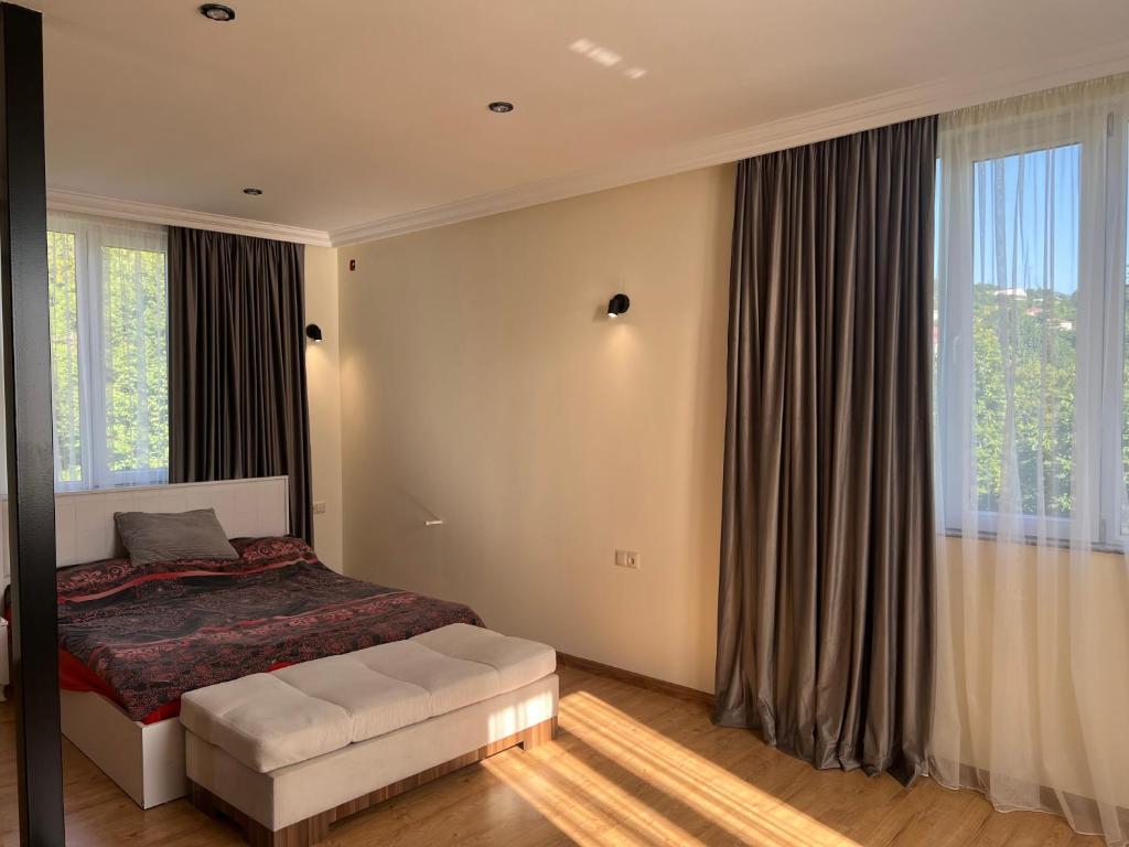 Postel nebo postele na pokoji v ubytování Green Cape Guest House