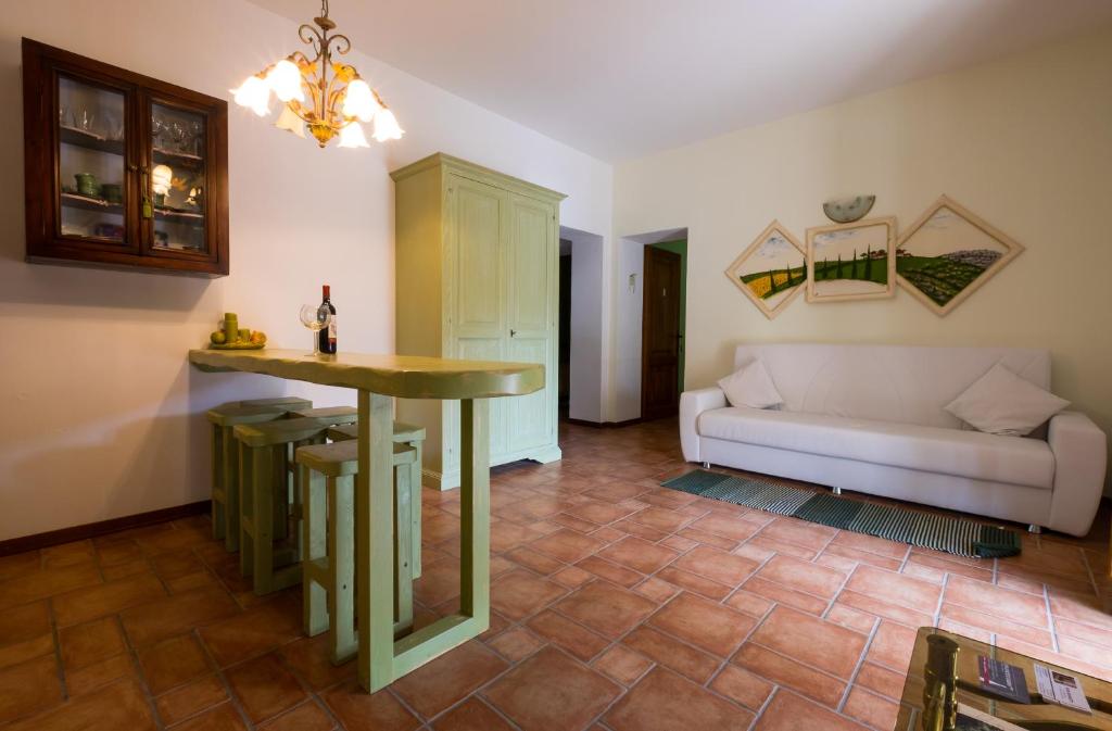 Posezení v ubytování Giannetti Bed & Breakfast