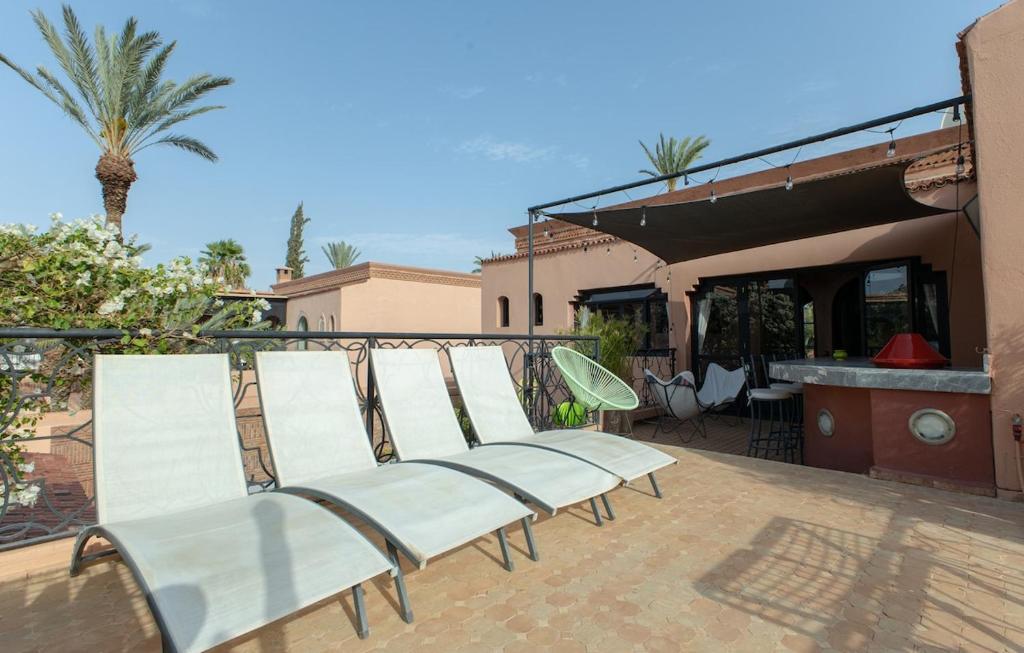 Patio nebo venkovní prostory v ubytování Riad Khiata