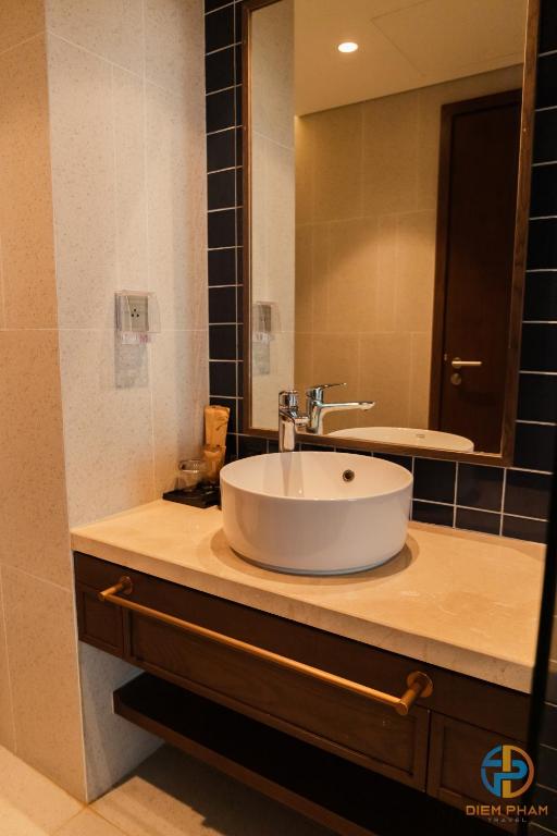 Phòng tắm tại Apec Mandala Cham Bay Mui Ne - Ruby Apartment
