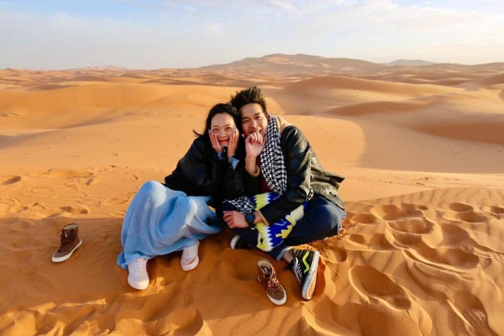Hosté ubytování Sultana Merzouga camp