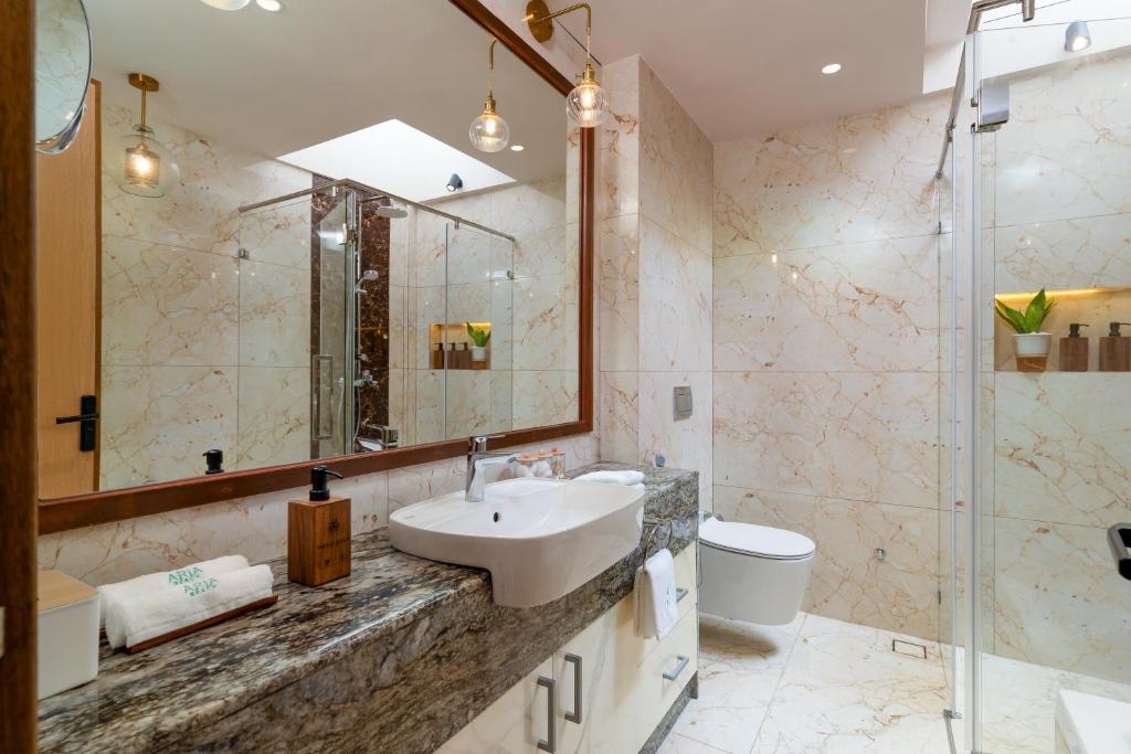 Koupelna v ubytování ARIA Beach, Ukulhas