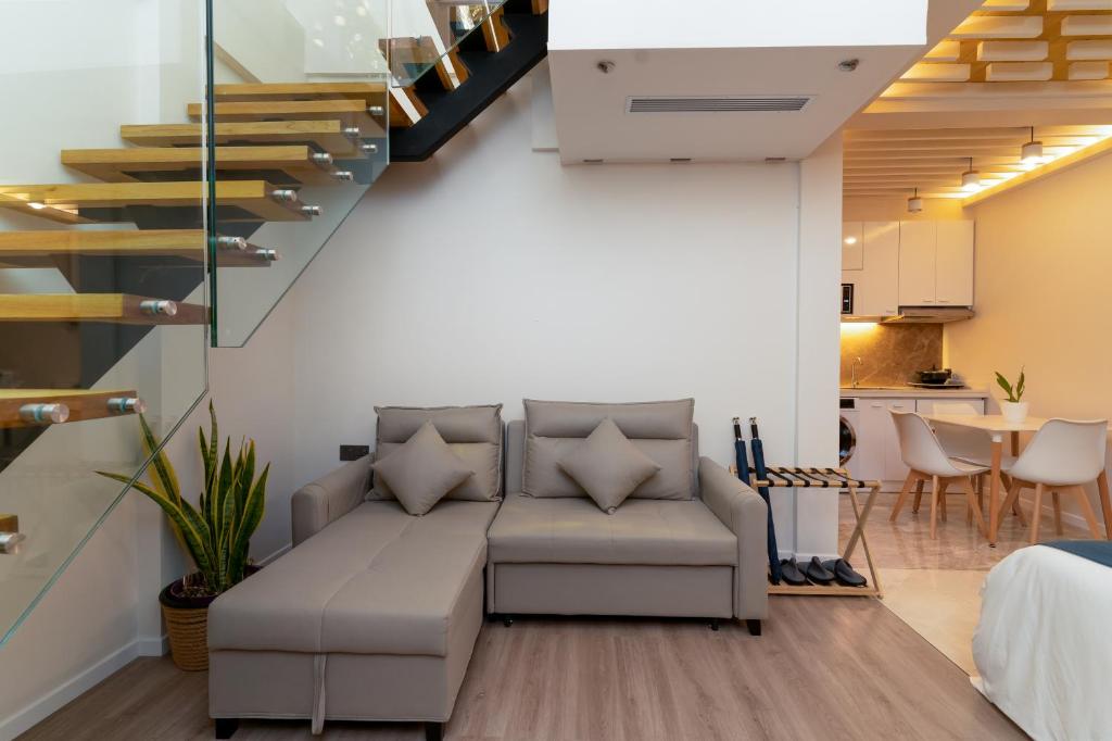 Posezení v ubytování ARIA Beach, Ukulhas