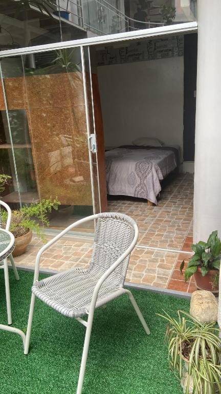 En terrasse eller udendørsområde på Residencial Misky dreams