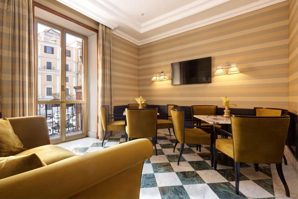 Posezení v ubytování Hotel Mascagni