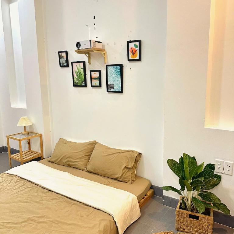 Giường trong phòng chung tại One Room Homestay
