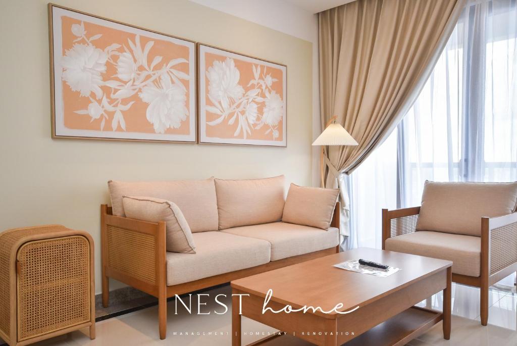 R&F Princess Cove by Nest Home at Johor Bahru - Appartement 2 Chambres Avec Balcon Et Vue Sur Mer