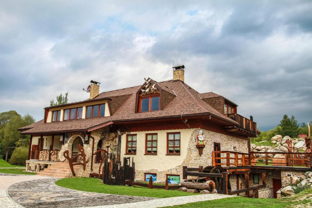 Budova, kde se penzion nachází