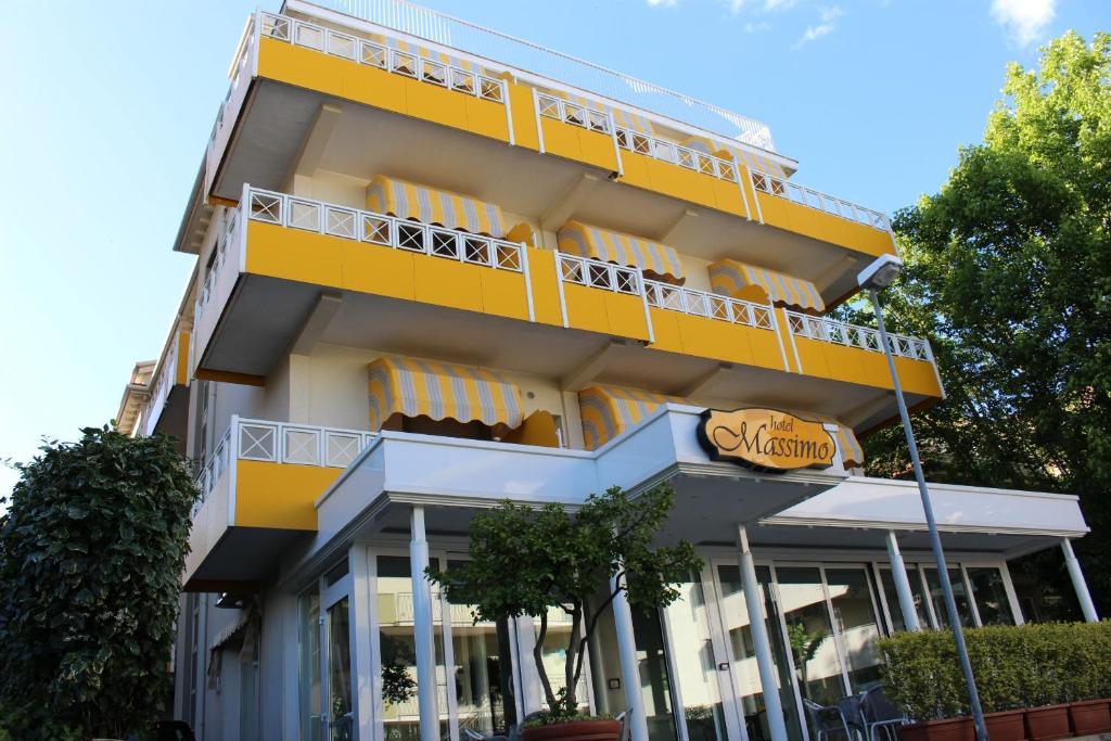 Balkón nebo terasa v ubytování Hotel Massimo