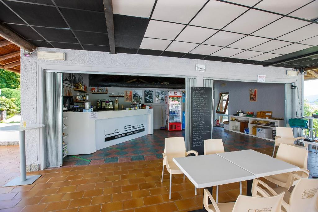 Restaurace v ubytování Residenz La Selva Studio-Apartments